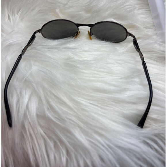 Vtg USA Olympics Rings Sunglasses Oval Black Metal Frame Collectable Preowned - Picture 2 of 6